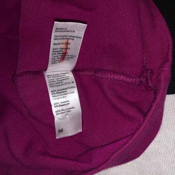 {American Apparel} 🍭Fuschia Pink Body Con Dress - Picture 4 of 6